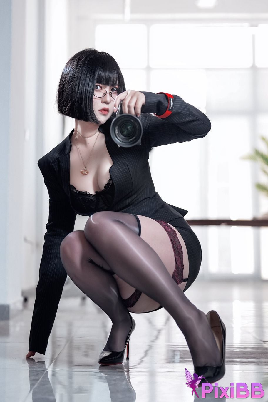 Cosplayer Half half son Boss Vol.03 PixiBB.COM 050