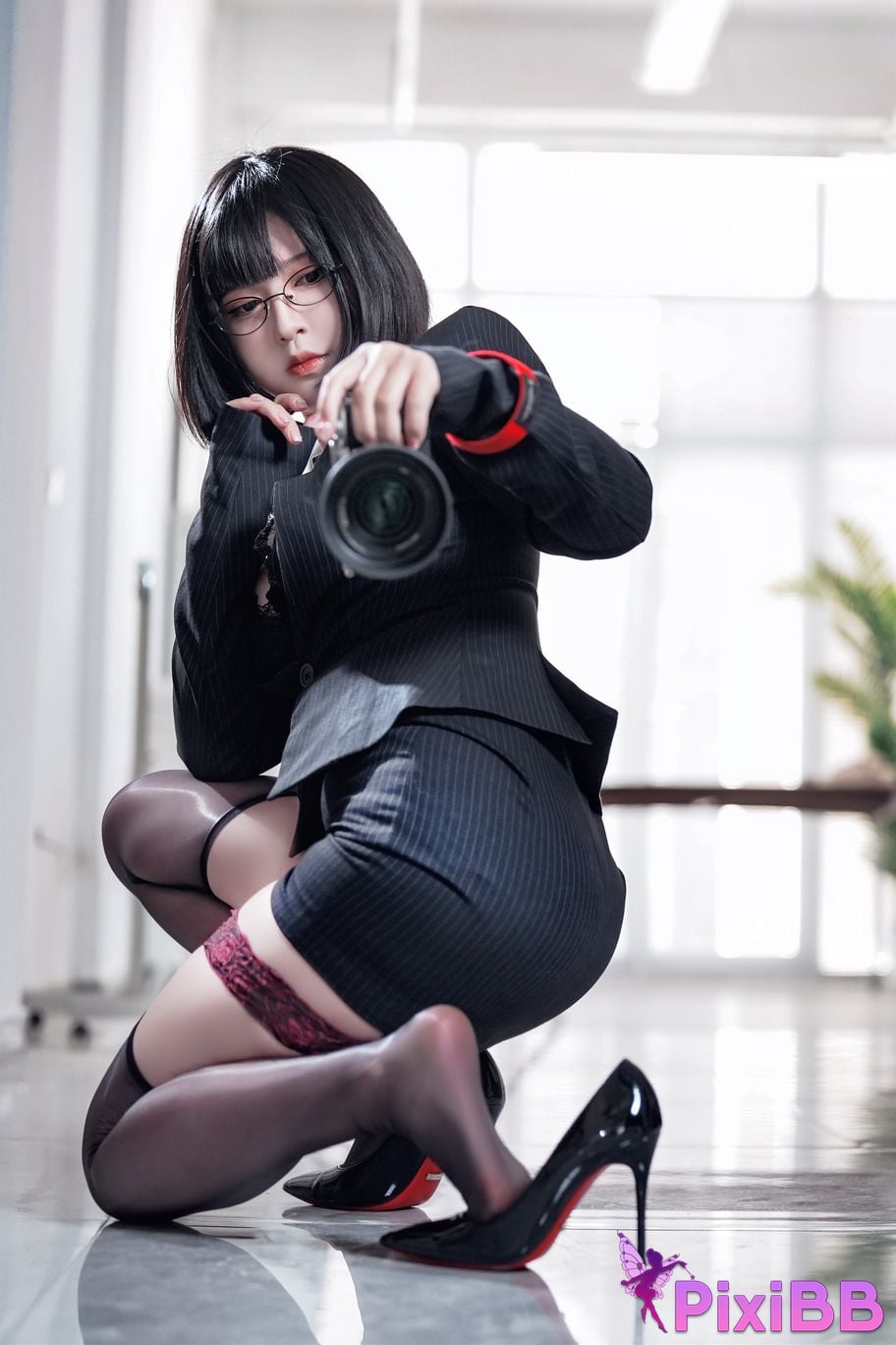 Cosplayer Half half son Boss Vol.03 PixiBB.COM 055