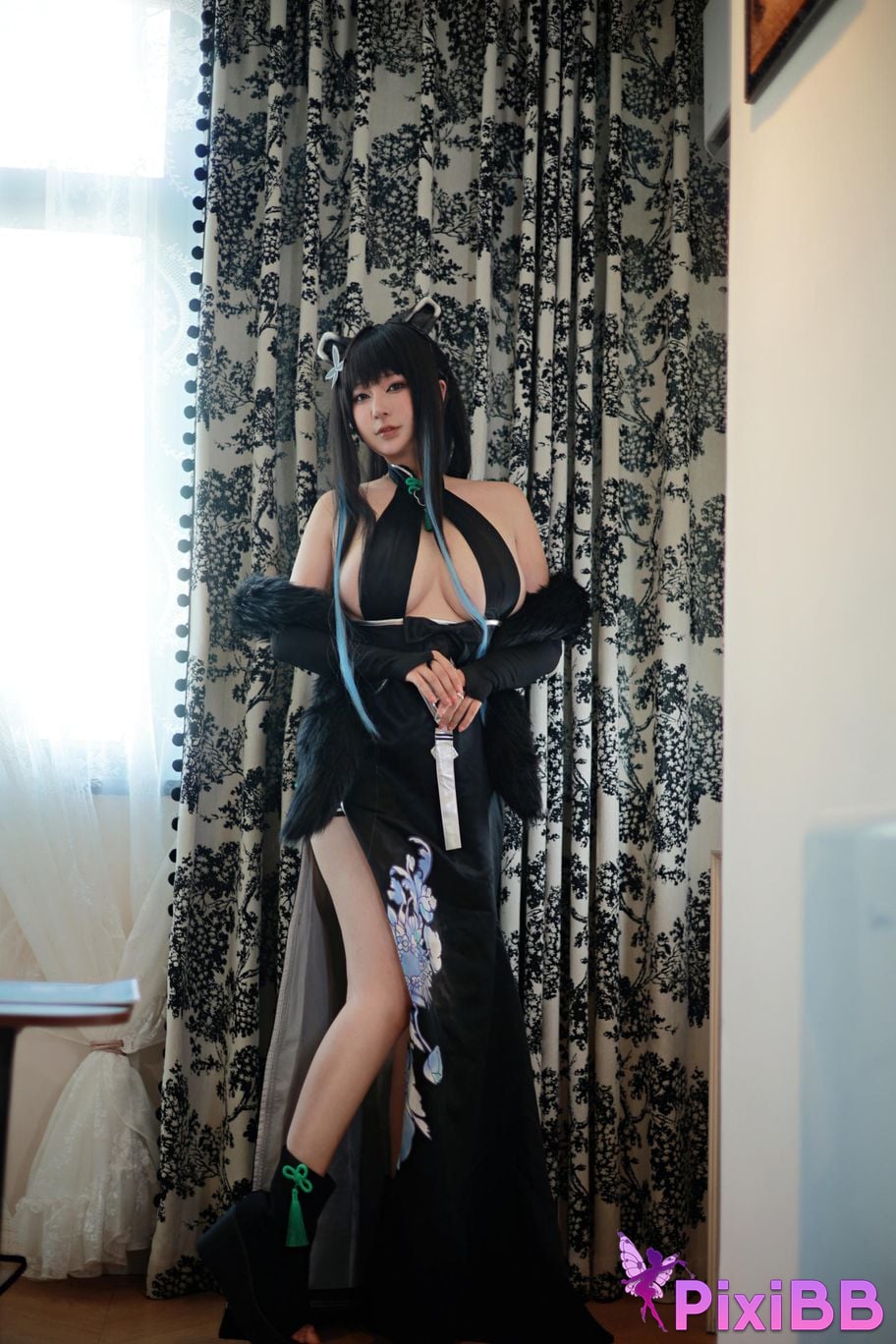 Cosplayer Little Rongzi gurgling w Azure Files Shun Sunohara PixiBB.COM 036