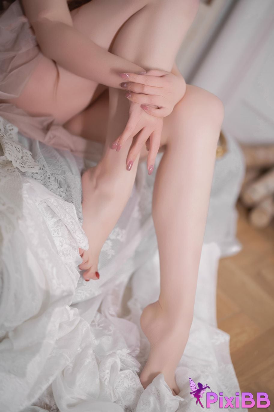 Cosplayer Natsuko Xia Xiazi 2026 birthday private room powder mist PixiBB.COM 041