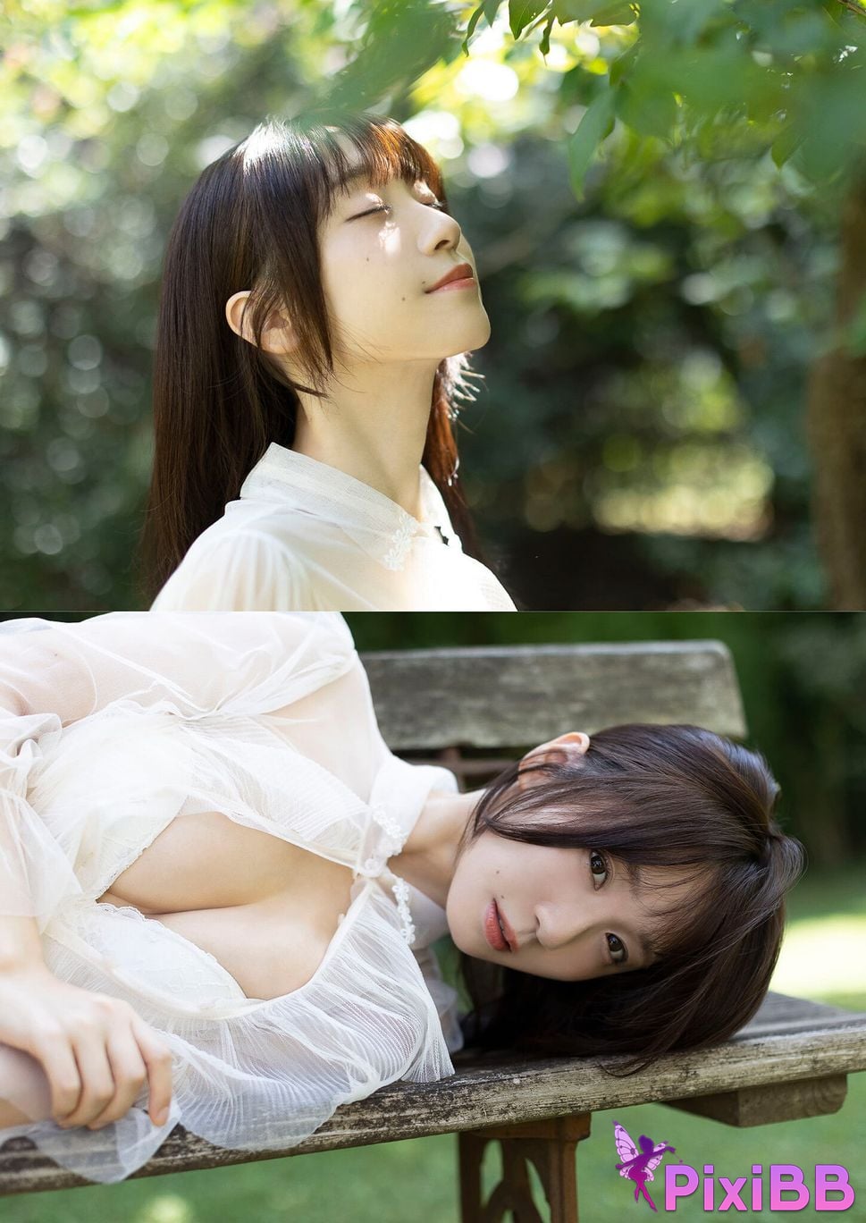 Japanese Idol Moe Iori a quiet holiday Spicy sun gravure photo book PixiBB.COM 004