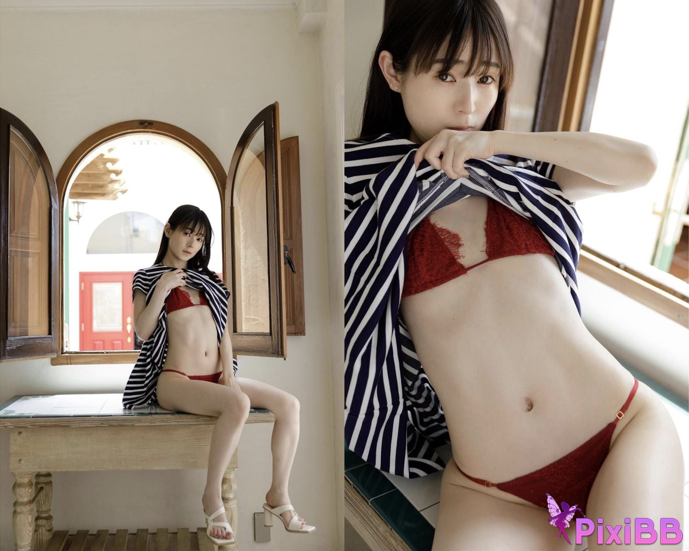 Japanese Idol Riko Konoe in love with border Harvest Time PixiBB.COM 057