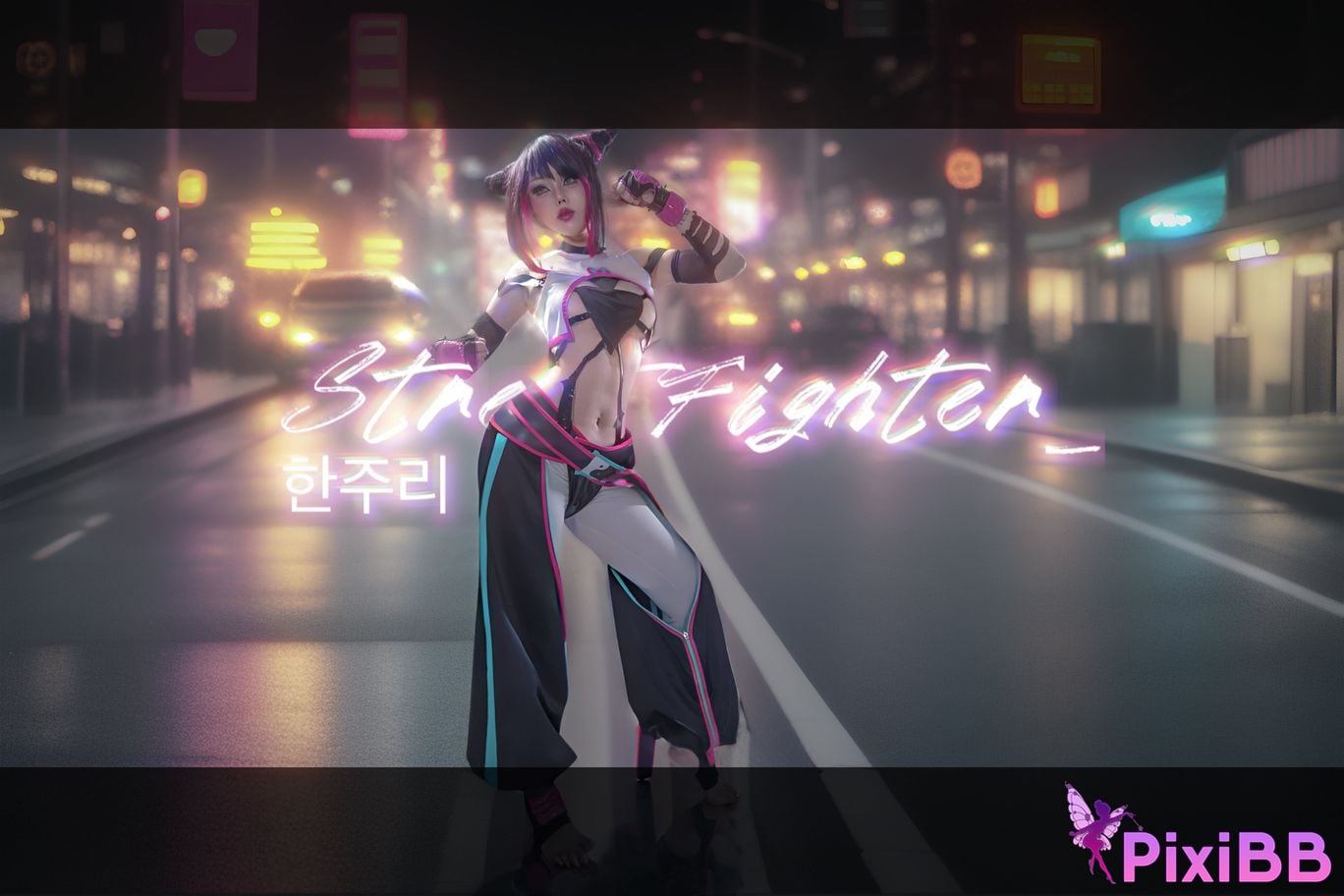 Cosplayer Titanium alloy TiTi Juri PixiBB.COM 002