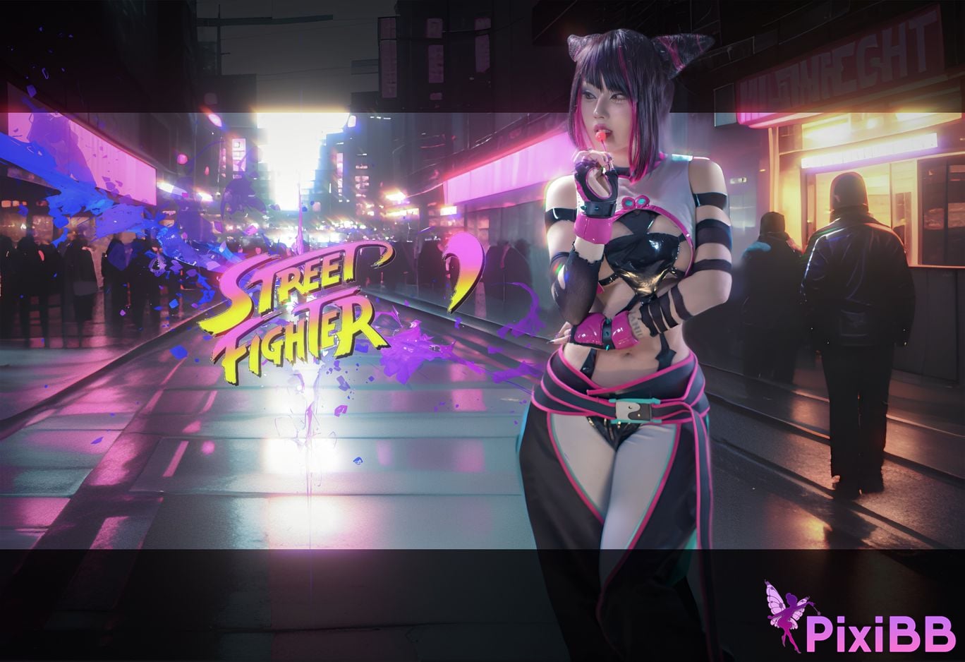 Cosplayer Titanium alloy TiTi Juri PixiBB.COM 010