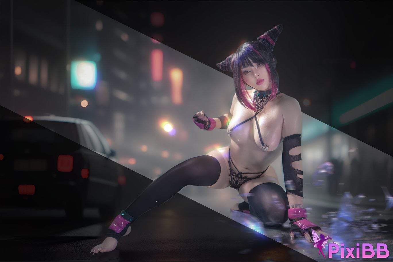 Cosplayer Titanium alloy TiTi Juri PixiBB.COM 080