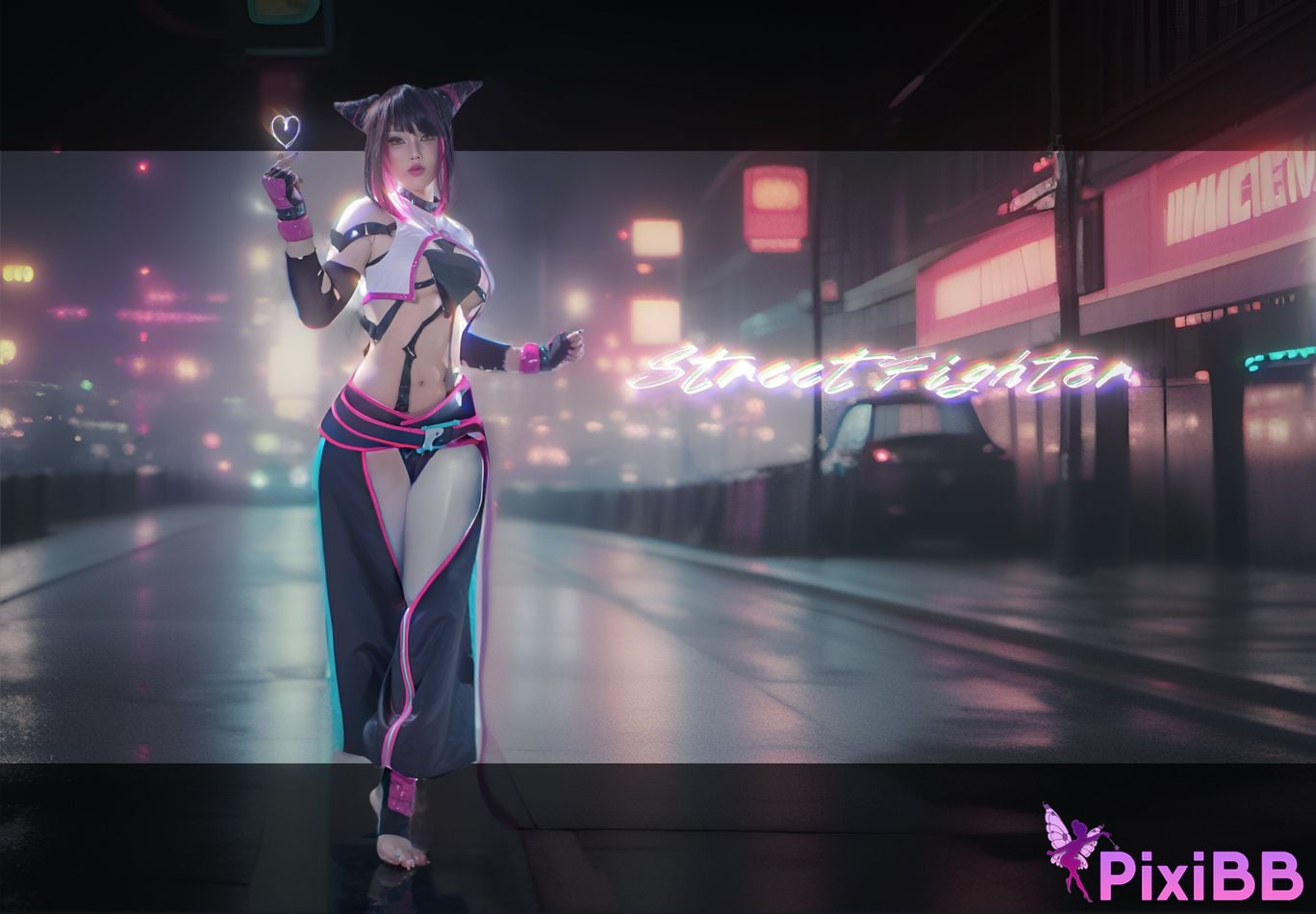 Cosplayer Titanium alloy TiTi Juri PixiBB.COM 085