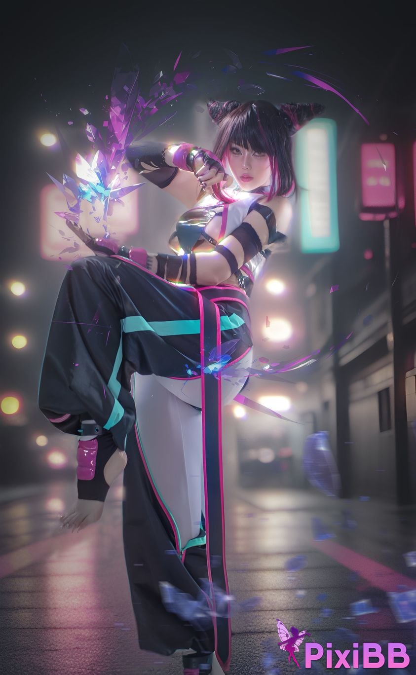 Cosplayer Titanium alloy TiTi Juri PixiBB.COM 094