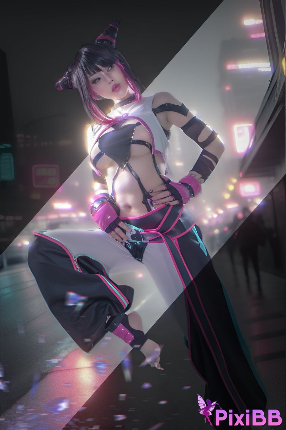 Cosplayer Titanium alloy TiTi Juri PixiBB.COM 095