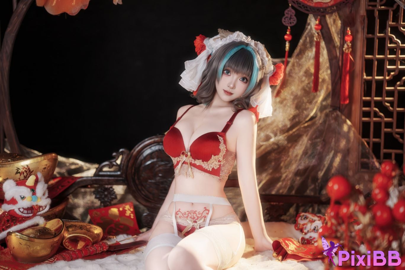 Cosplayer Bangni Bonnie New Year Cheshire PixiBB.COM 002
