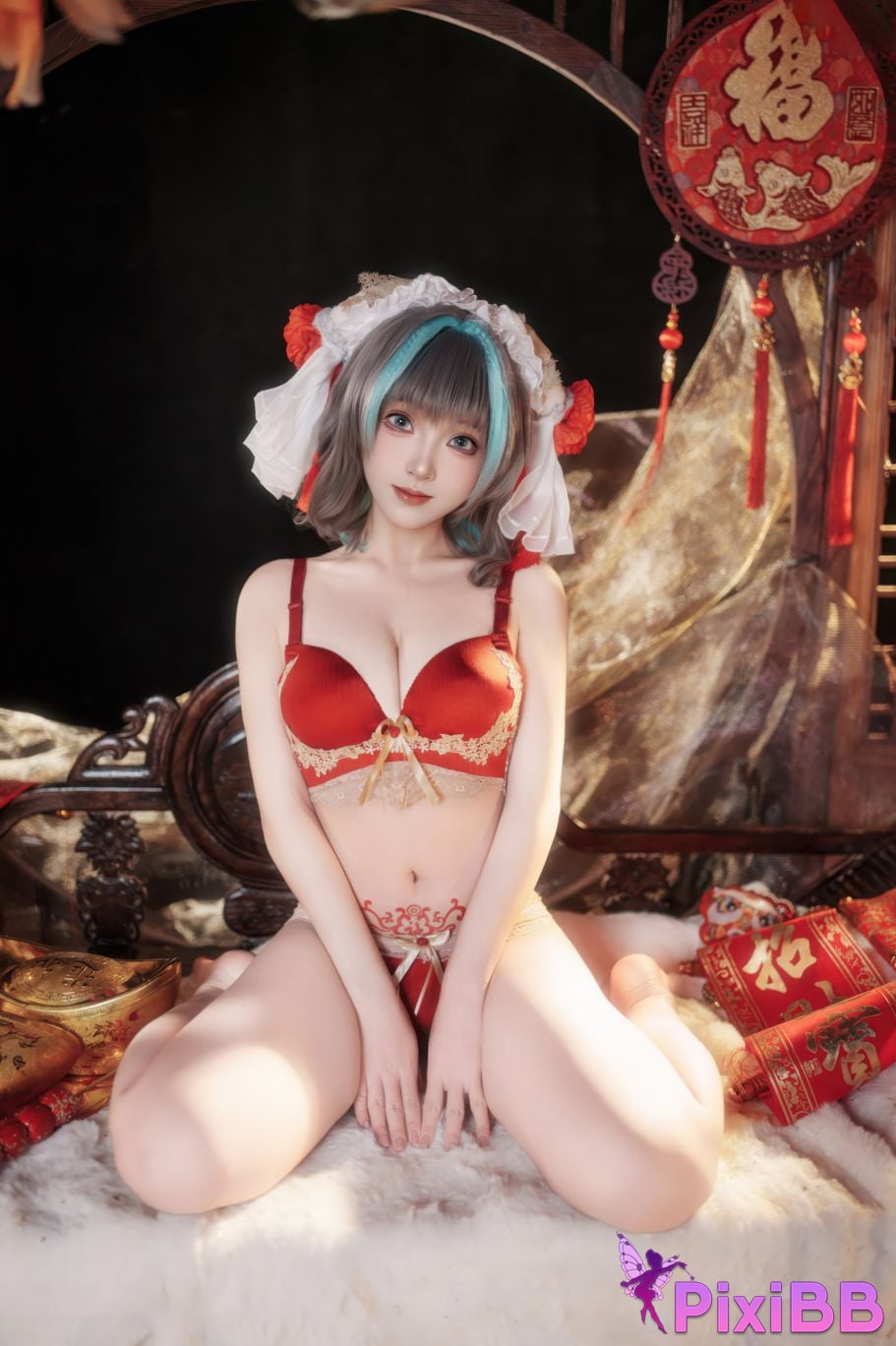 Cosplayer Bangni Bonnie New Year Cheshire PixiBB.COM 008