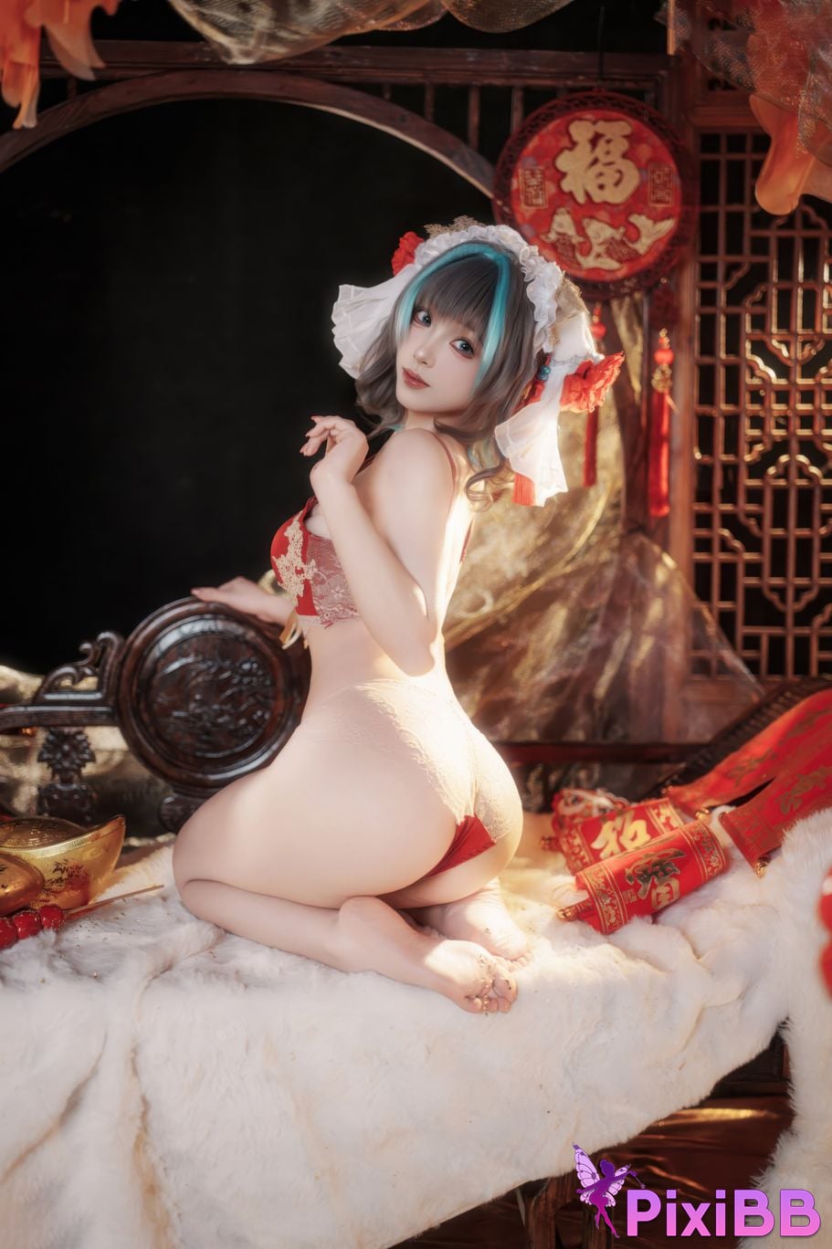 Cosplayer Bangni Bonnie New Year Cheshire PixiBB.COM 010