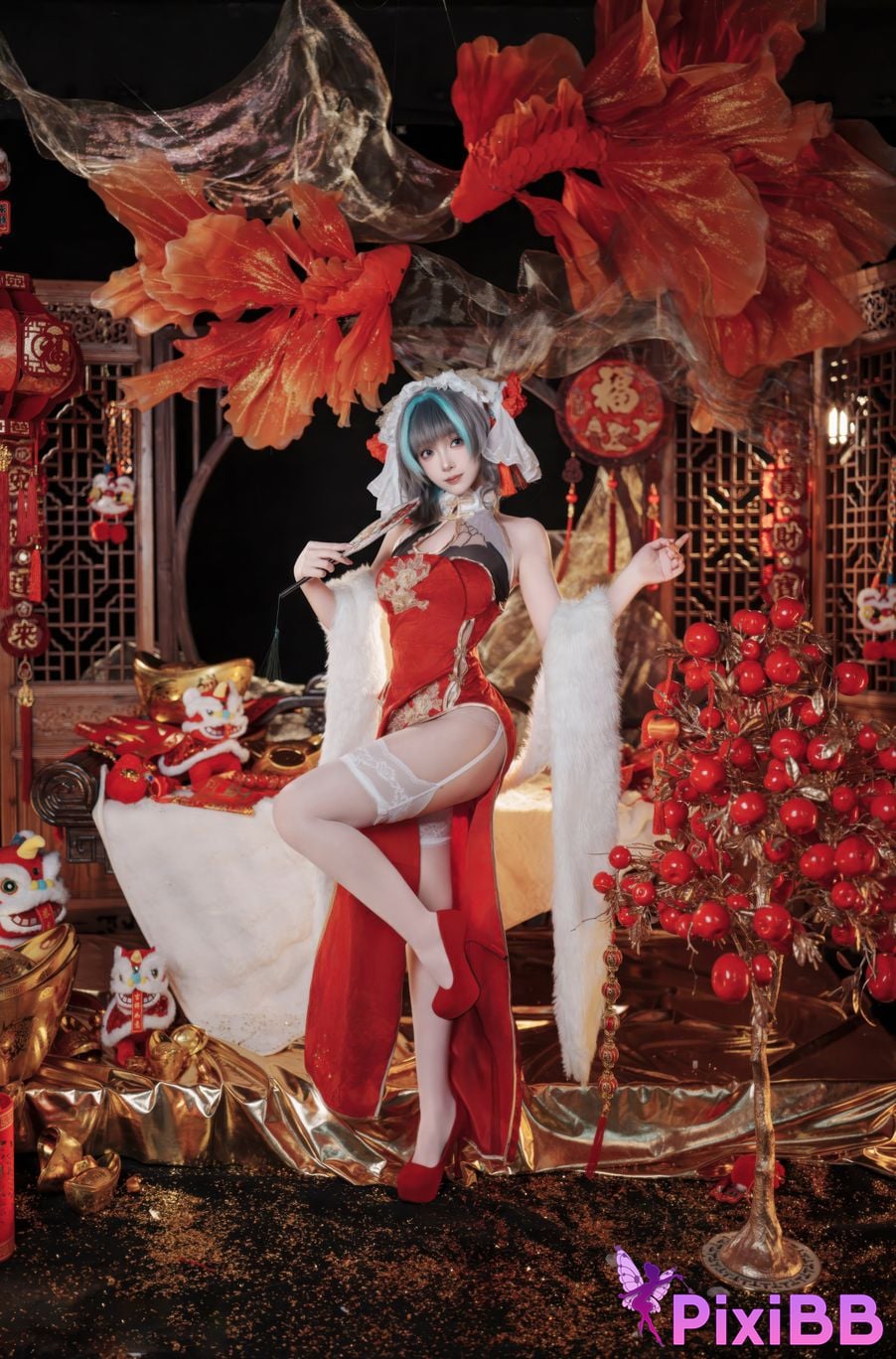 Cosplayer Bangni Bonnie New Year Cheshire PixiBB.COM 011