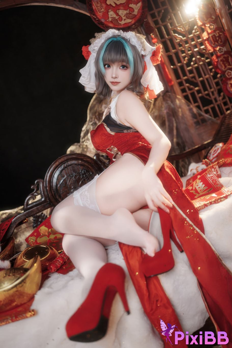 Cosplayer Bangni Bonnie New Year Cheshire PixiBB.COM 012