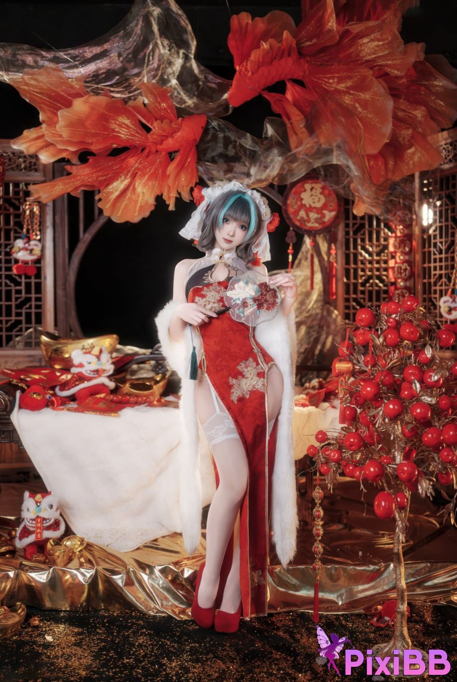 Cosplayer Bangni Bonnie New Year Cheshire PixiBB.COM 014