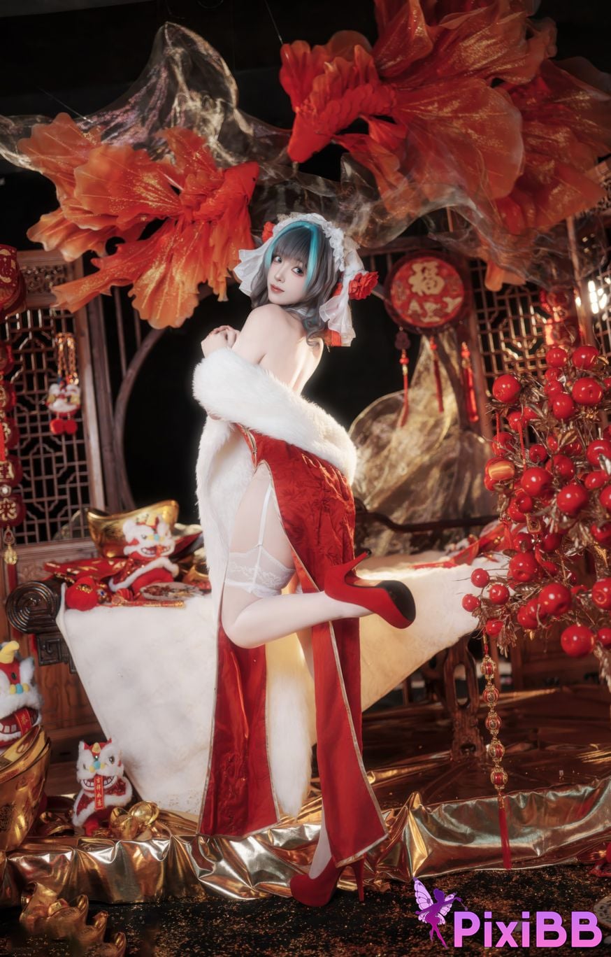 Cosplayer Bangni Bonnie New Year Cheshire PixiBB.COM 017