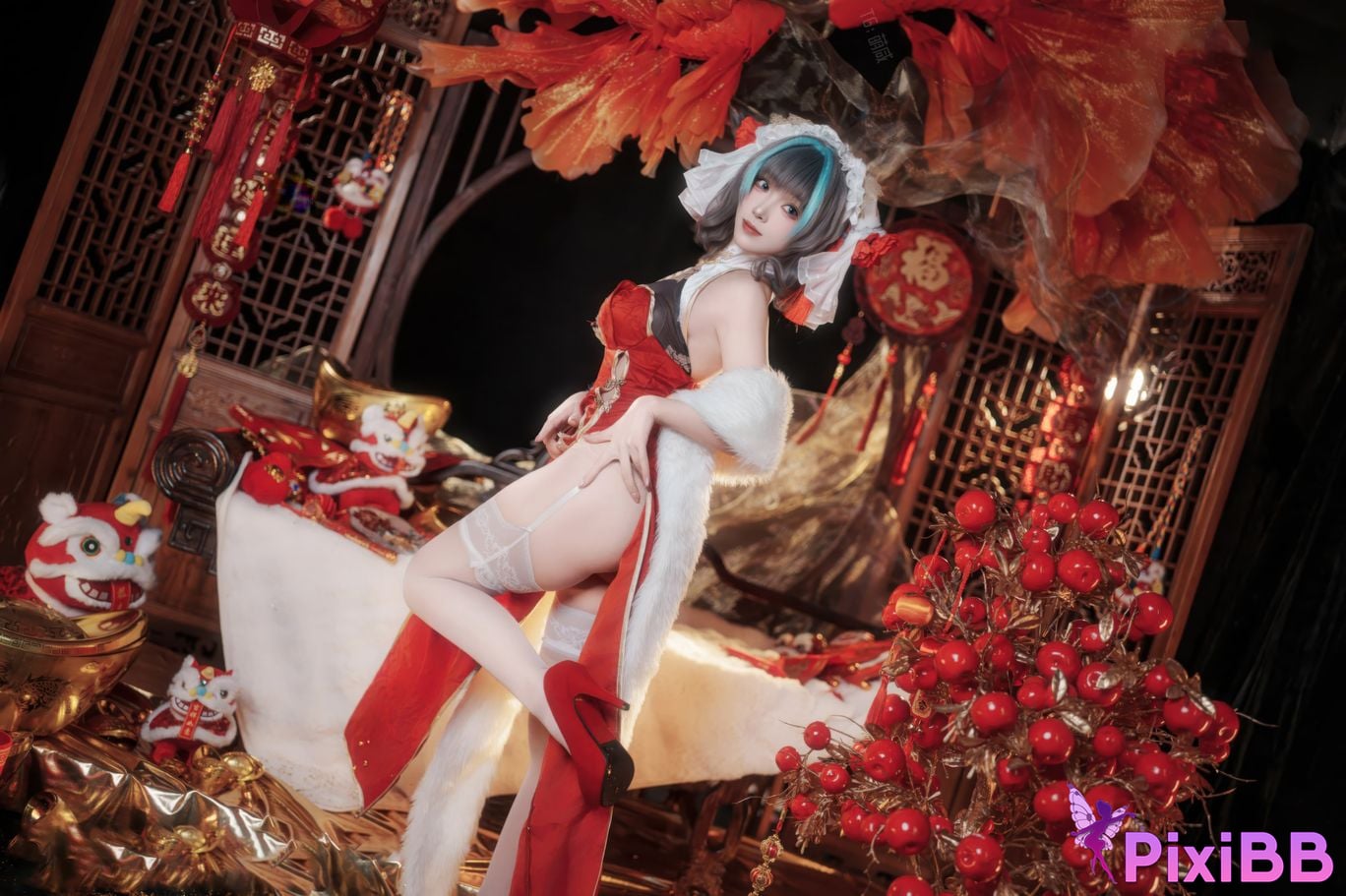 Cosplayer Bangni Bonnie New Year Cheshire PixiBB.COM 018
