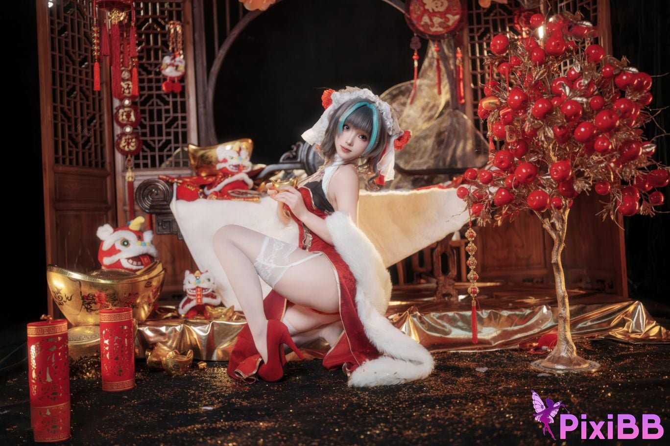 Cosplayer Bangni Bonnie New Year Cheshire PixiBB.COM 019