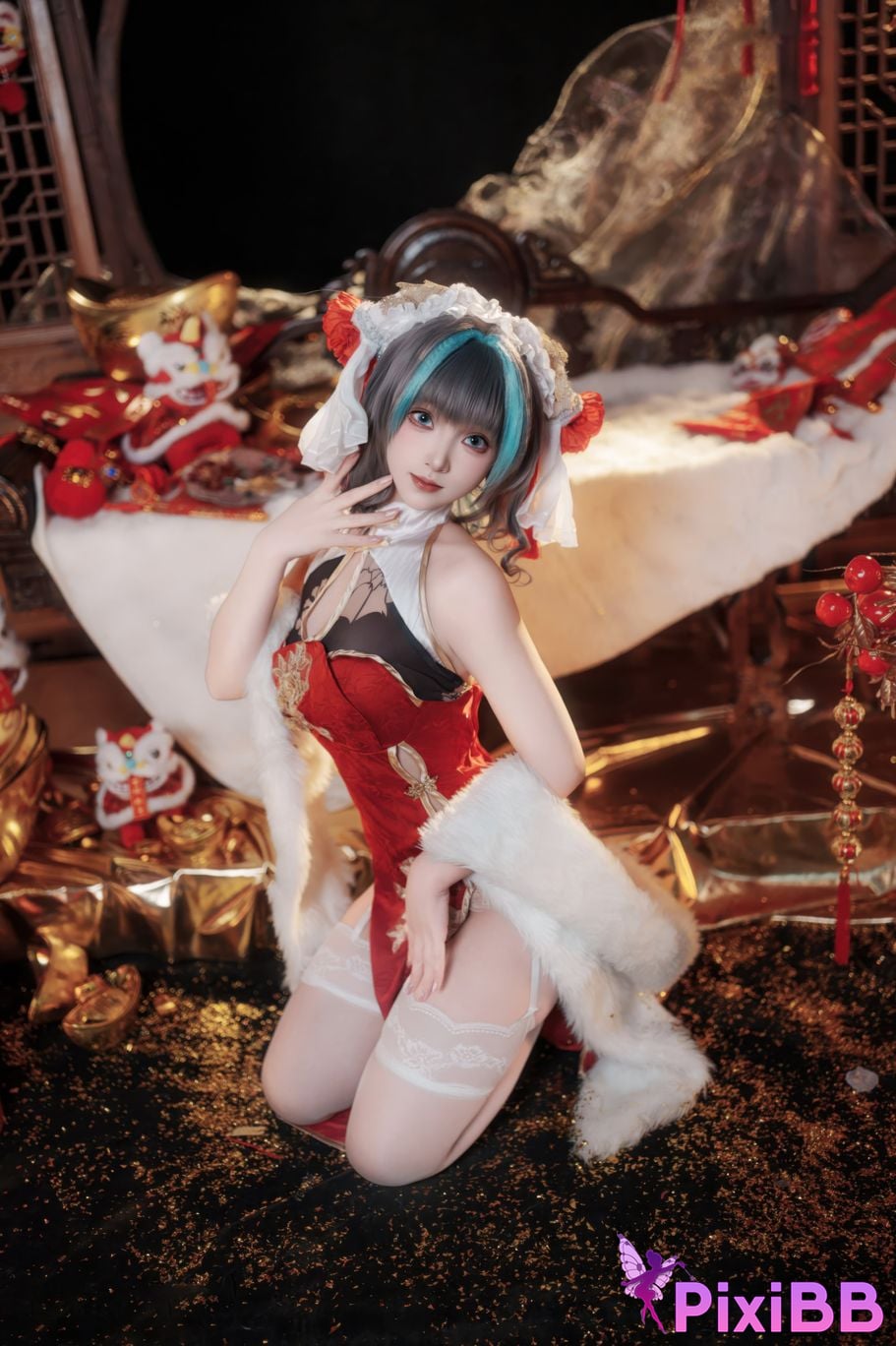 Cosplayer Bangni Bonnie New Year Cheshire PixiBB.COM 020