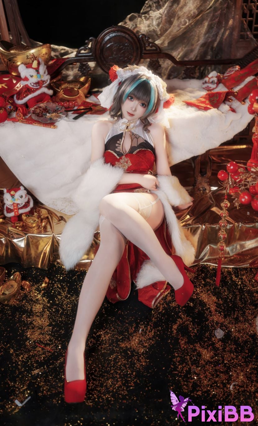 Cosplayer Bangni Bonnie New Year Cheshire PixiBB.COM 022