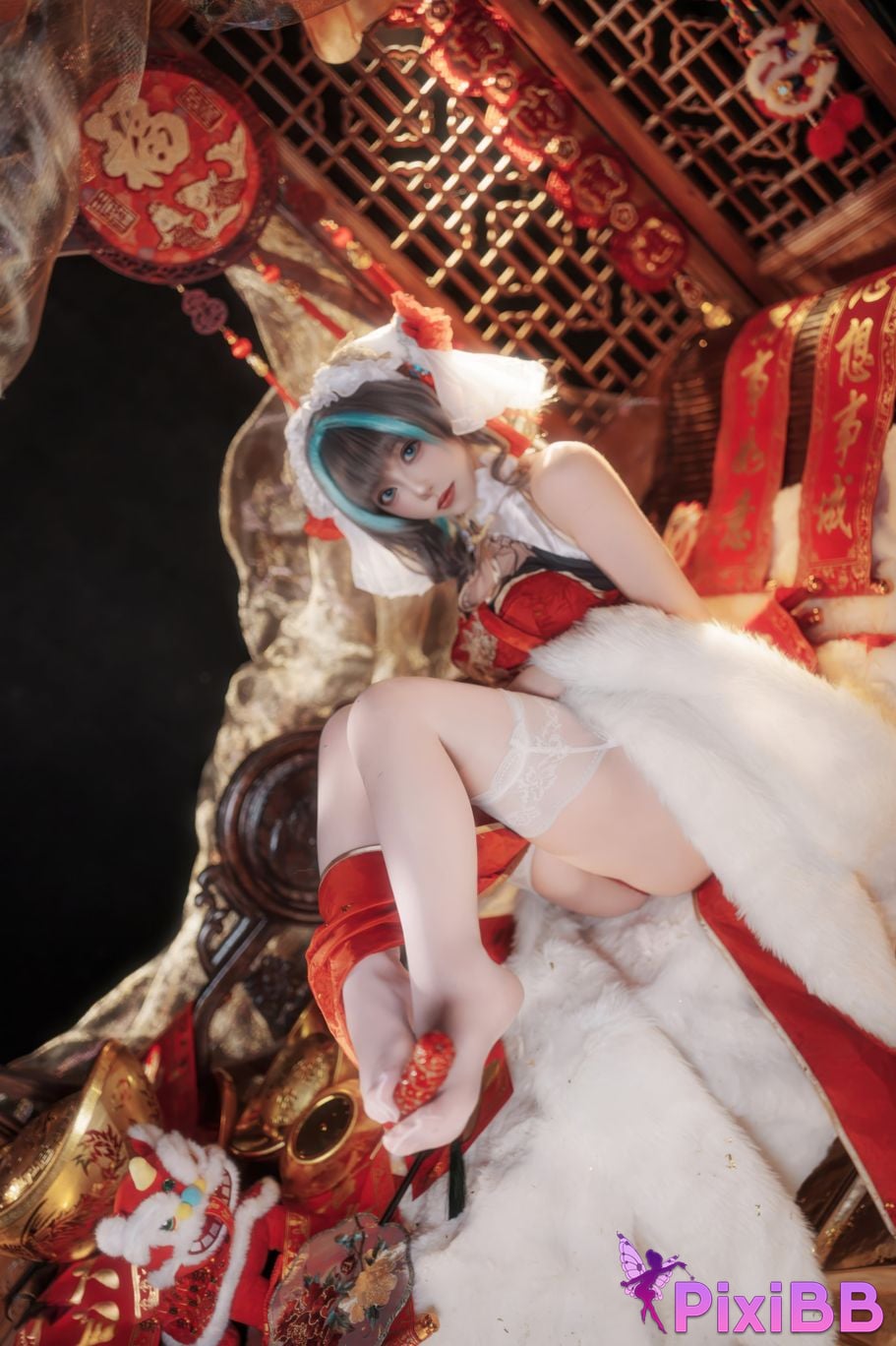 Cosplayer Bangni Bonnie New Year Cheshire PixiBB.COM 031