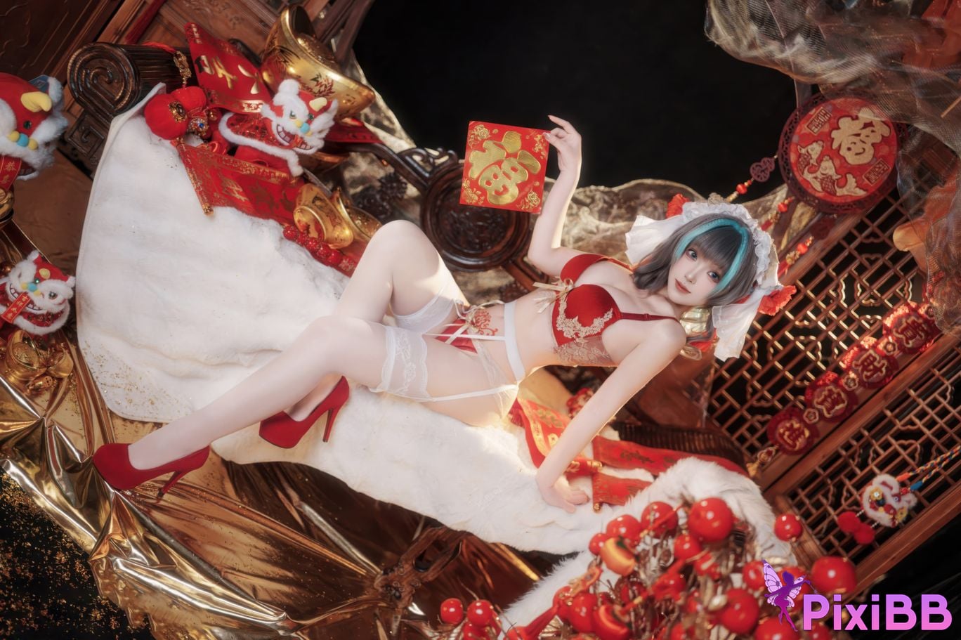 Cosplayer Bangni Bonnie New Year Cheshire PixiBB.COM 041