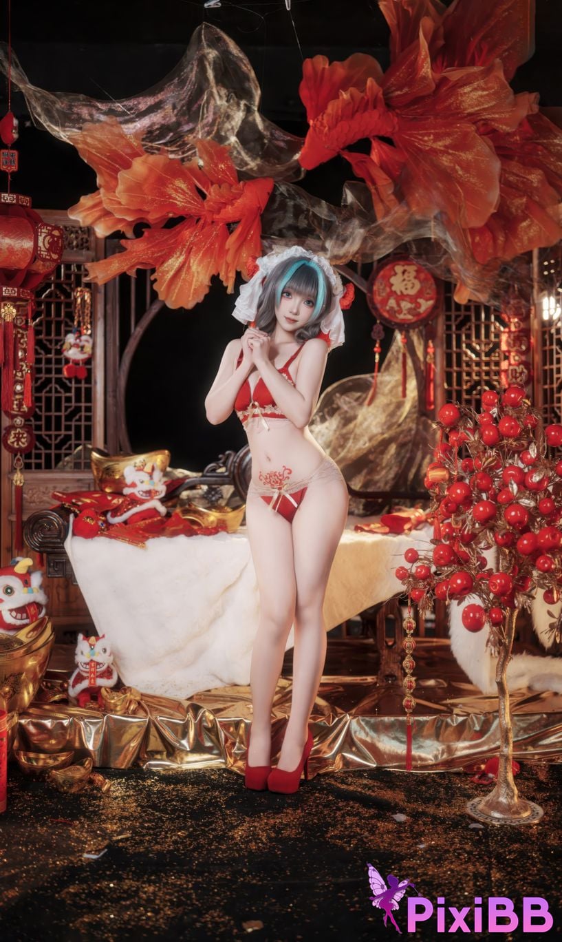Cosplayer Bangni Bonnie New Year Cheshire PixiBB.COM 049