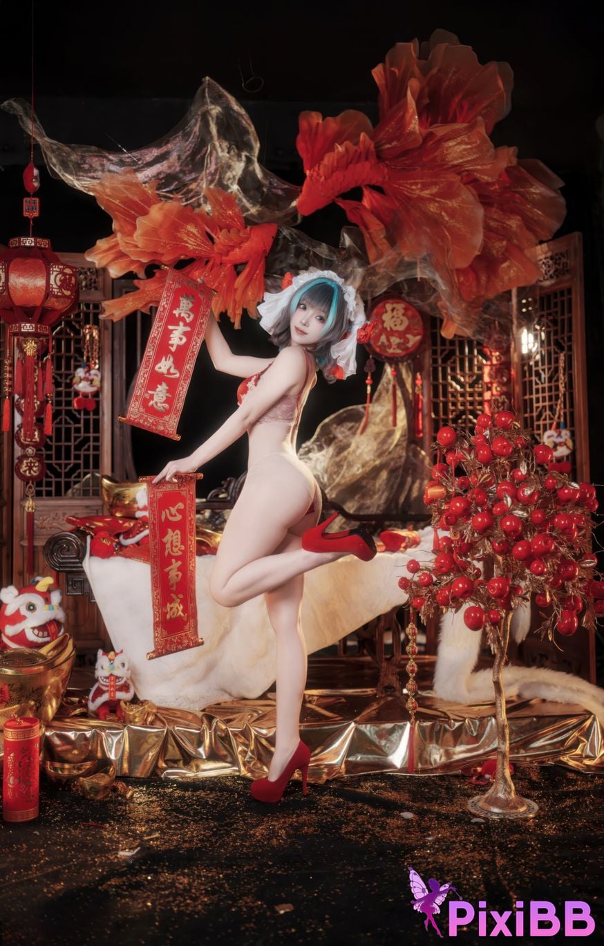 Cosplayer Bangni Bonnie New Year Cheshire PixiBB.COM 052