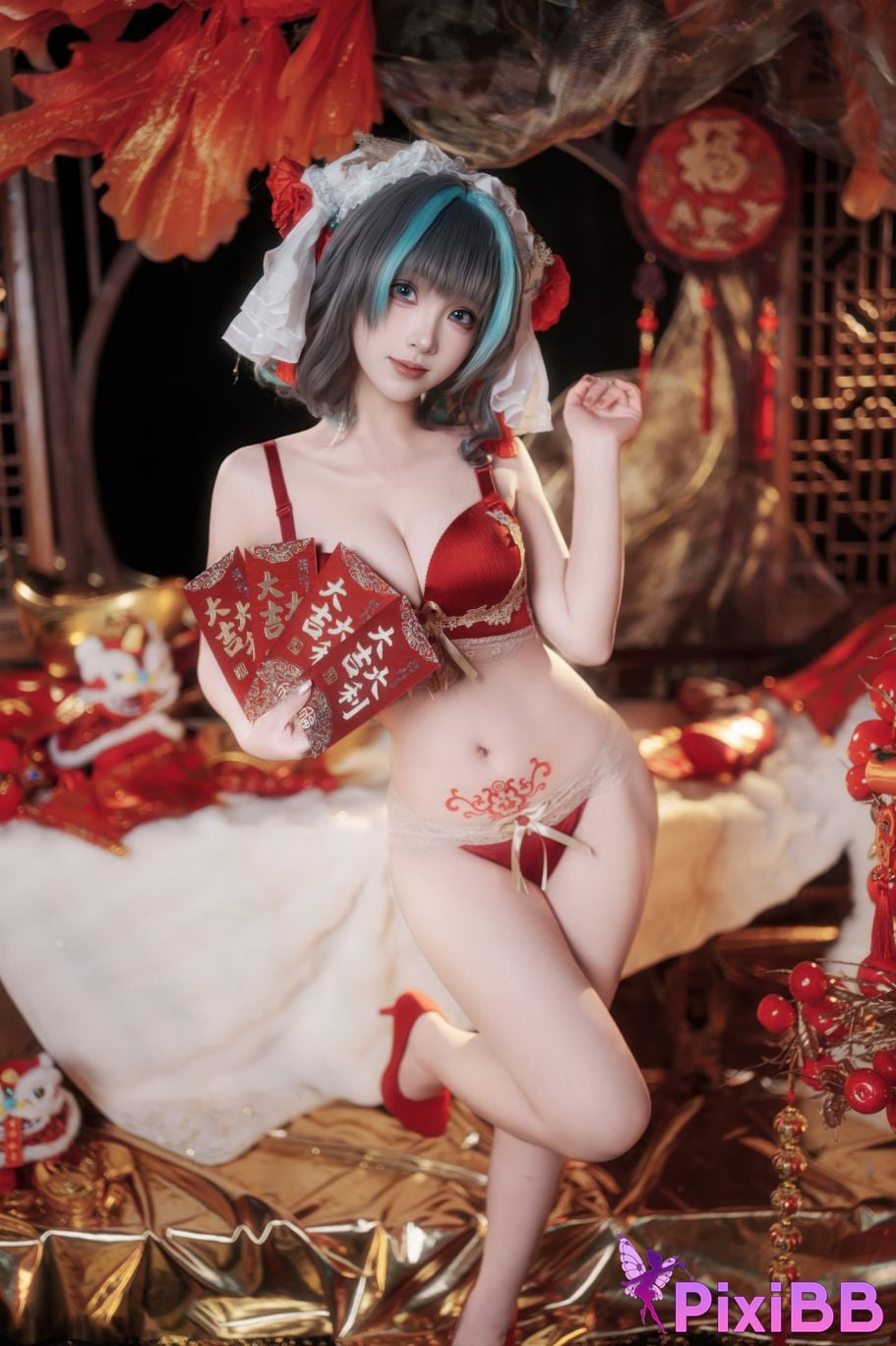 Cosplayer Bangni Bonnie New Year Cheshire PixiBB.COM 054