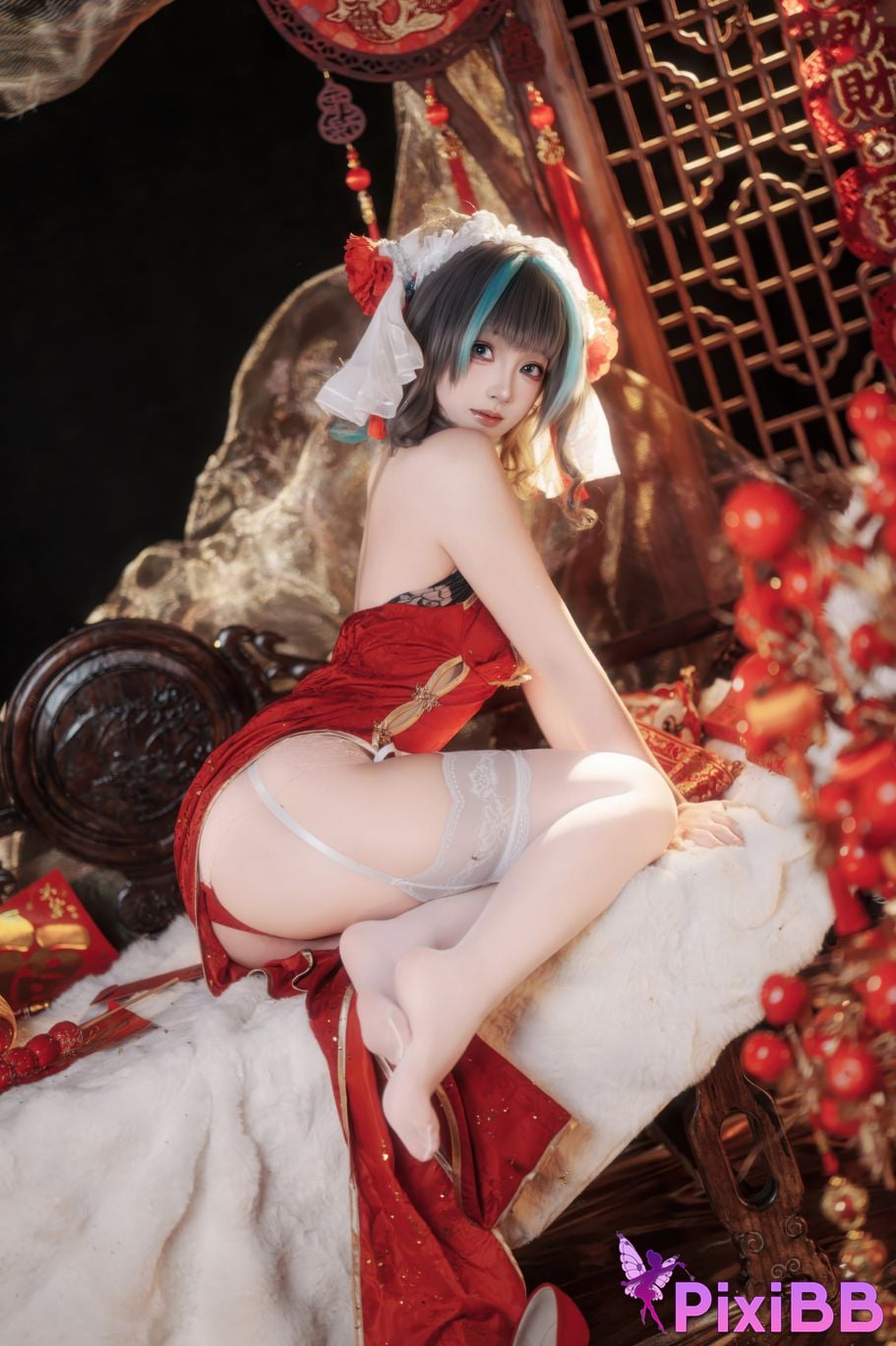 Cosplayer Bangni Bonnie New Year Cheshire PixiBB.COM 056