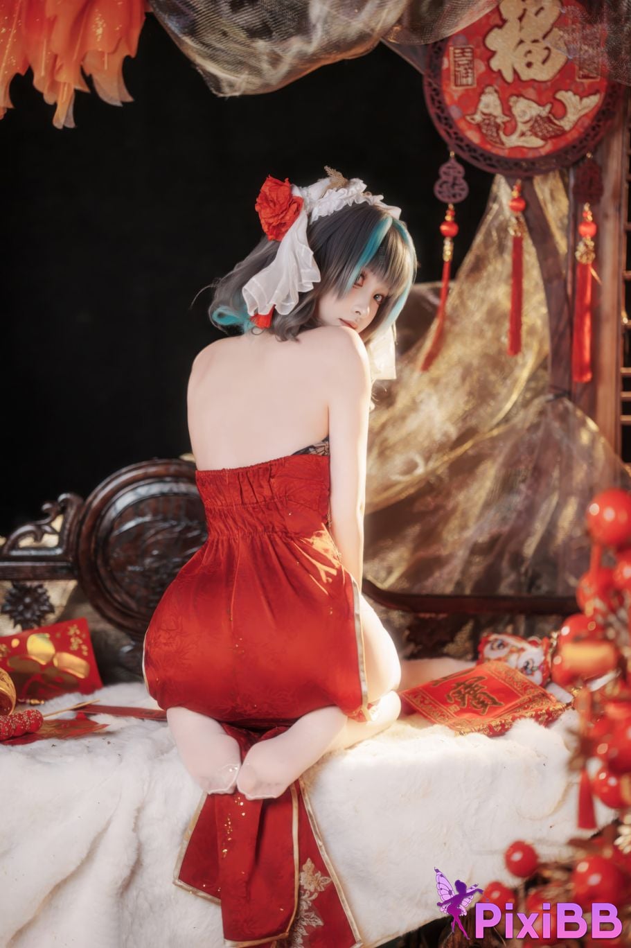 Cosplayer Bangni Bonnie New Year Cheshire PixiBB.COM 064