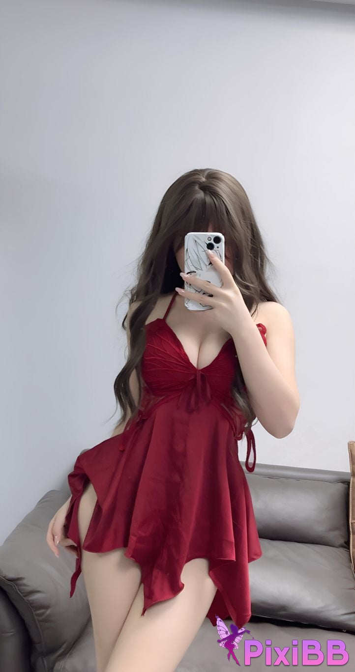 Cosplay Bangni Christmas Neil Red Dress Royal Sister PixiBB.COM 127