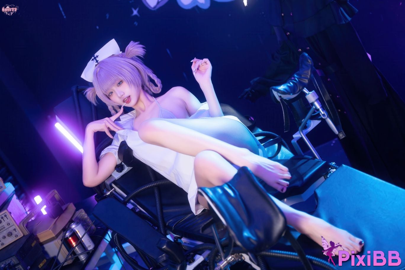 Cosplayer Qiqi be good Song all night nurse uniform PixiBB.COM 018