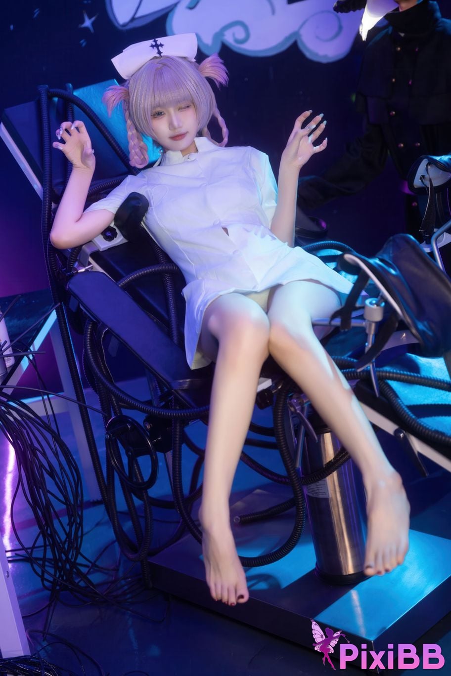 Cosplayer Qiqi be good Song all night nurse uniform PixiBB.COM 022