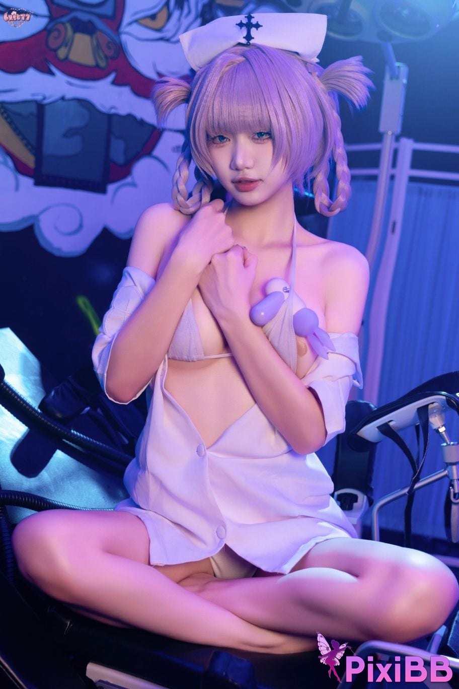 Cosplayer Qiqi be good Song all night nurse uniform PixiBB.COM 099