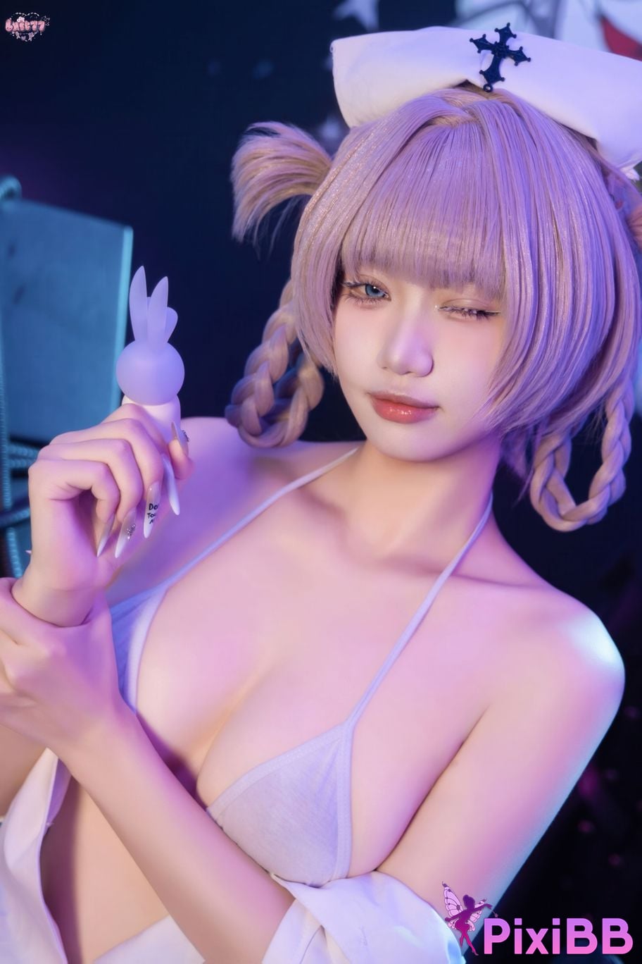 Cosplayer Qiqi be good Song all night nurse uniform PixiBB.COM 100