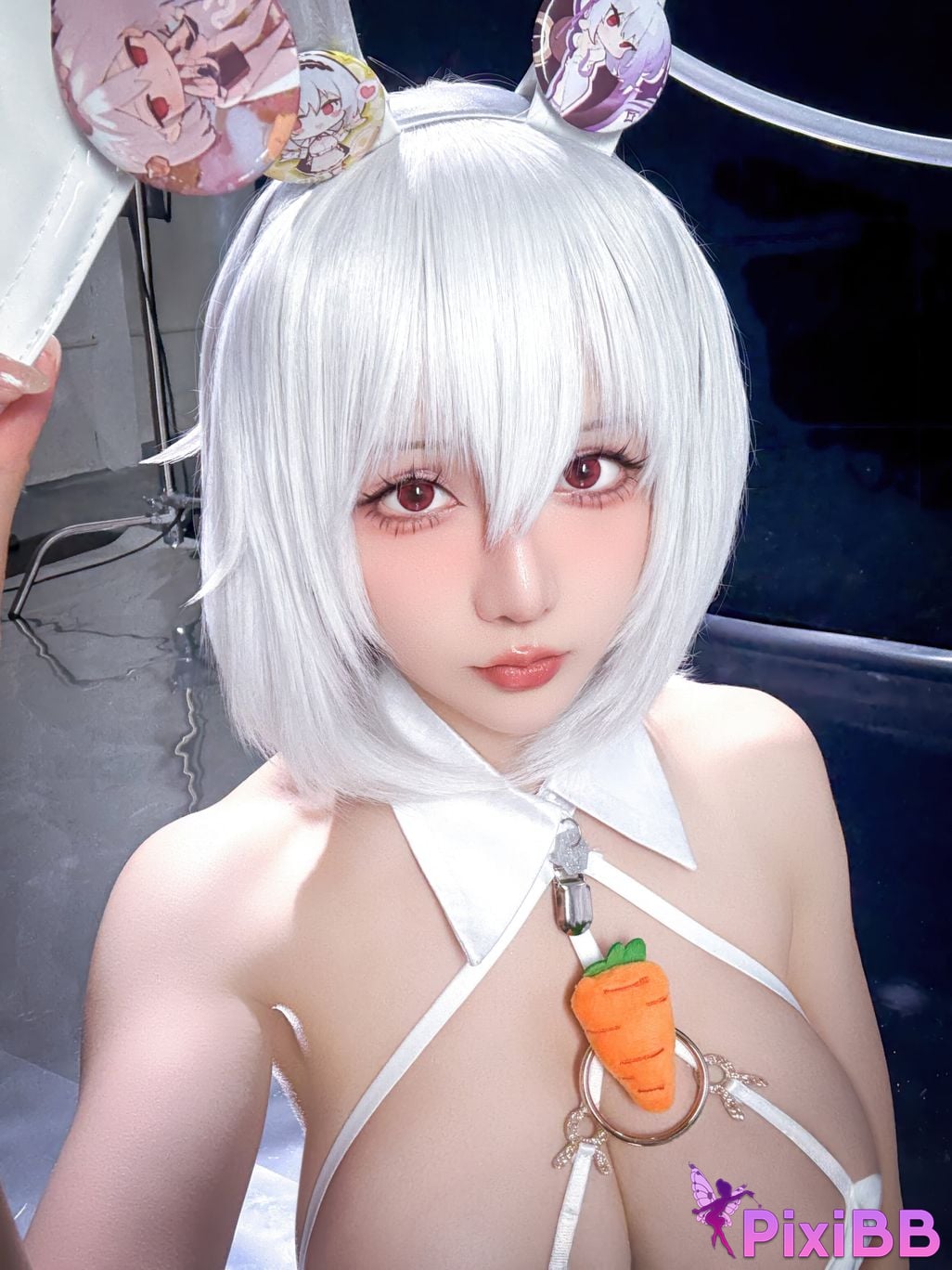 Cosplayer The star is late Hoshilily azur lane Sirius PixiBB.COM 051