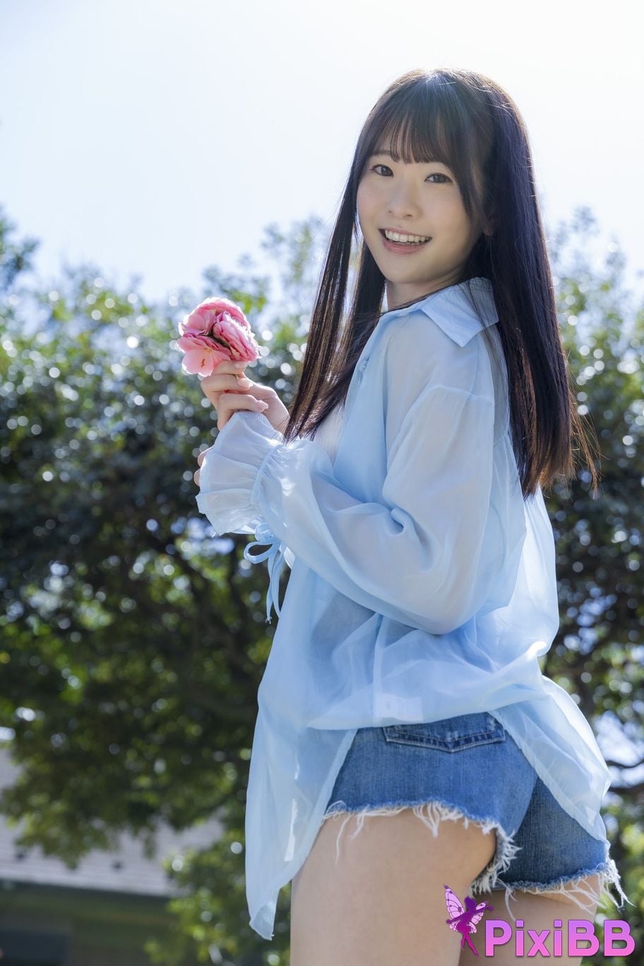 Japanese Idol Emika Shirakami Sakka photo collection Hundred flowers in abundance PixiBB.COM 048