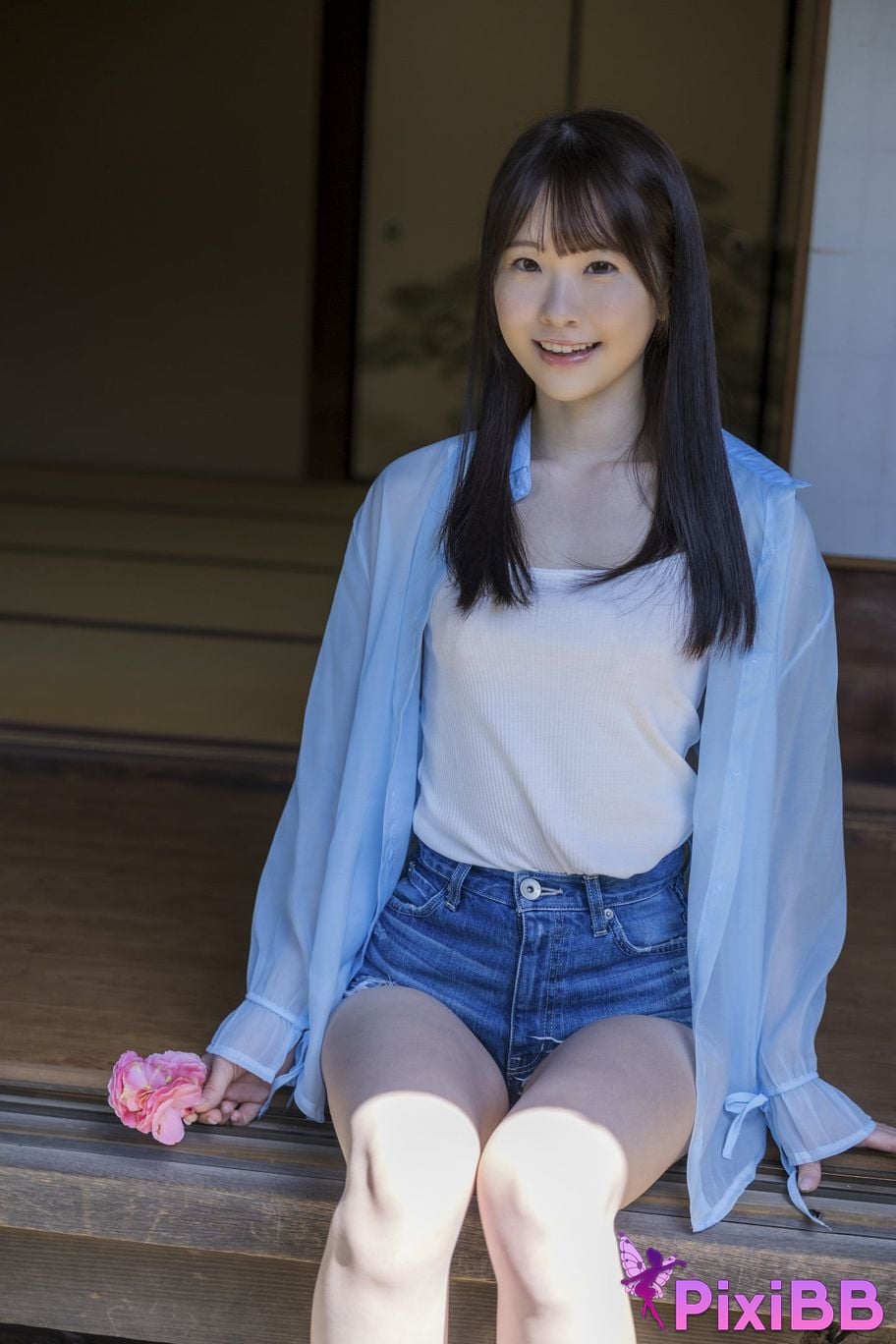 Japanese Idol Emika Shirakami Sakka photo collection Hundred flowers in abundance PixiBB.COM 092