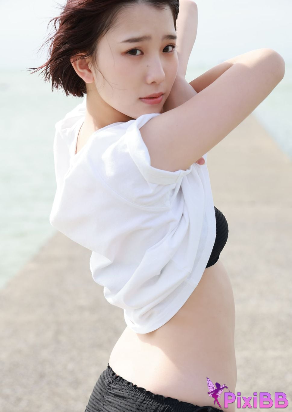 Japanese Idol Nozomi Nishio iRiNE photo collection Translation Pure PixiBB.COM 042