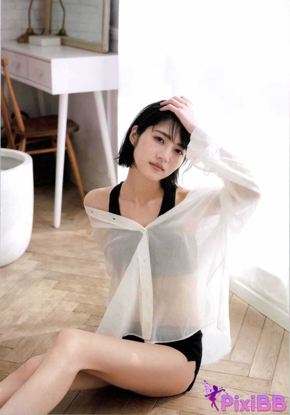 Japanese Idol Yumi Wakatsuki Until I wear out the shoes cant get used to PixiBB.COM 124