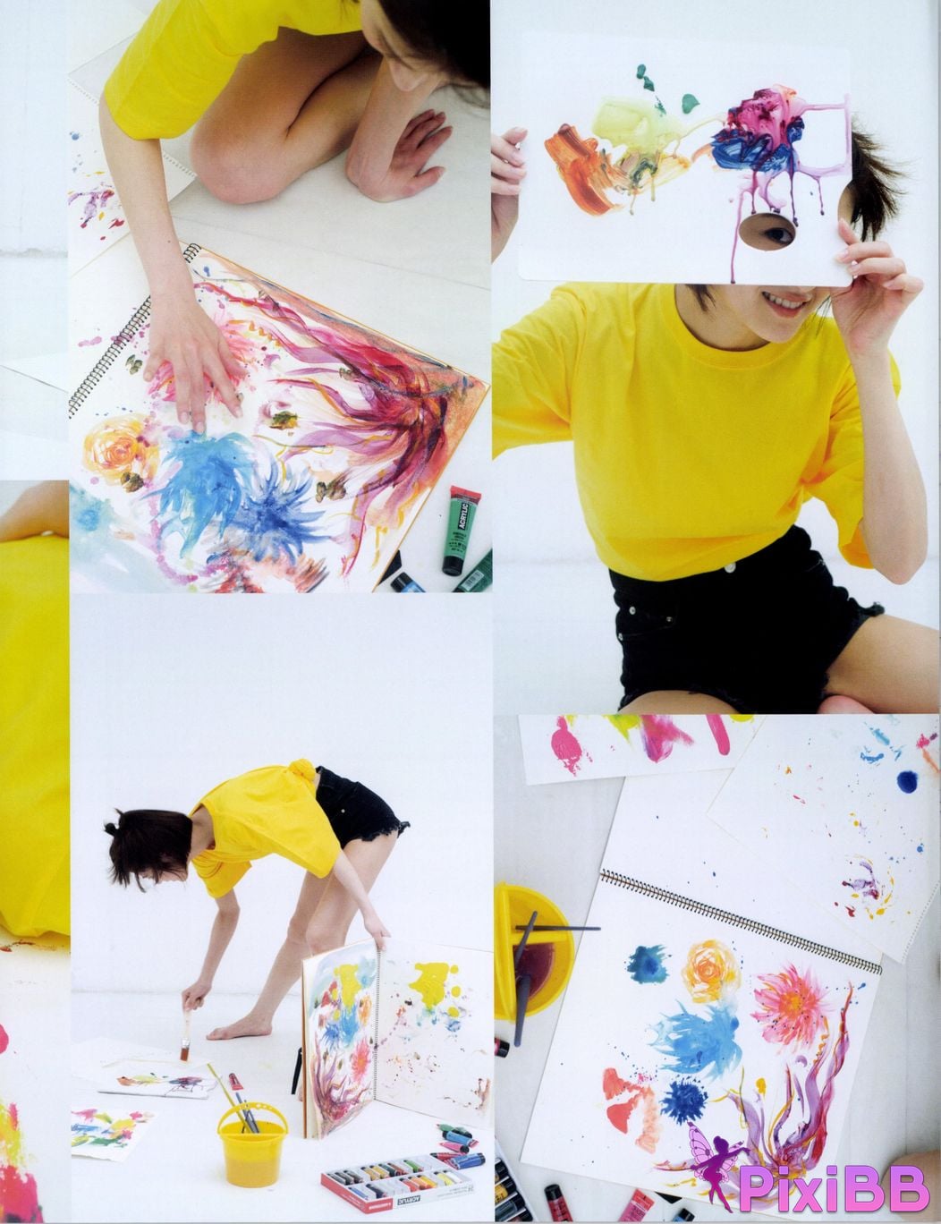 Japanese Idol Yumi Wakatsuki photo collection and chocolate PixiBB.COM 062