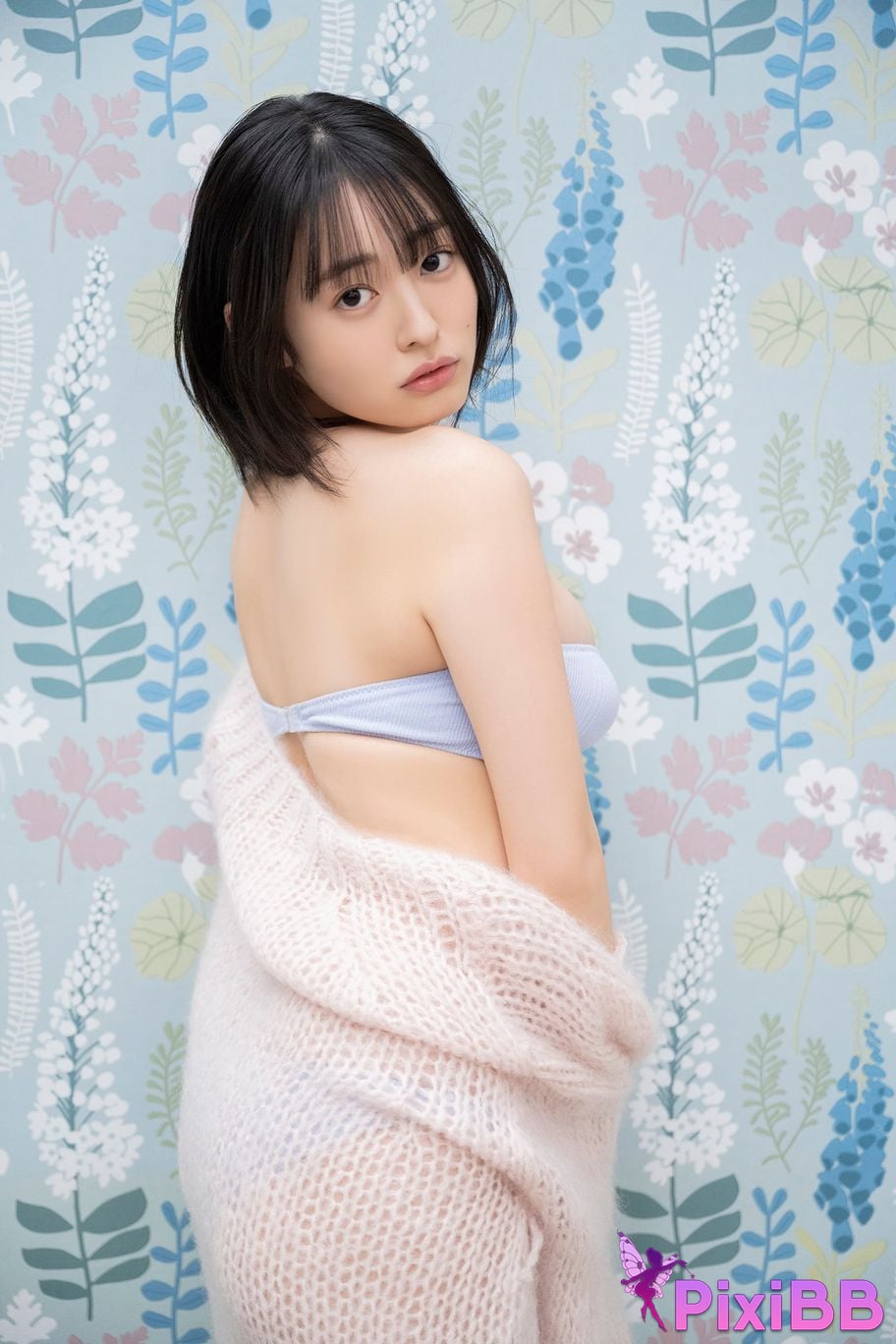 Japanese Idol Miu Shirahama Mito cartoon action digital photo collection Pure White PixiBB.COM 006