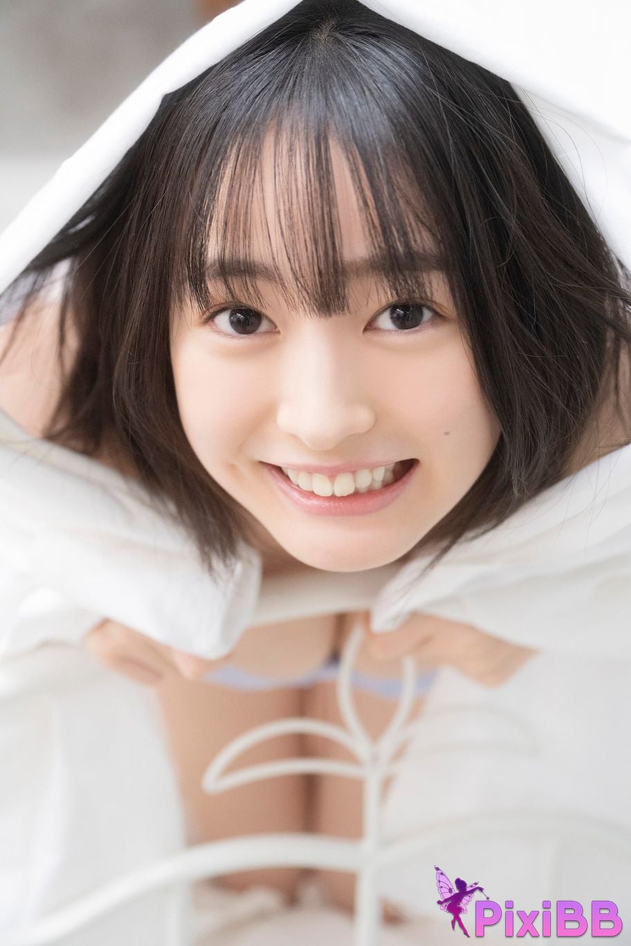 Japanese Idol Miu Shirahama Mito cartoon action digital photo collection Pure White PixiBB.COM 009