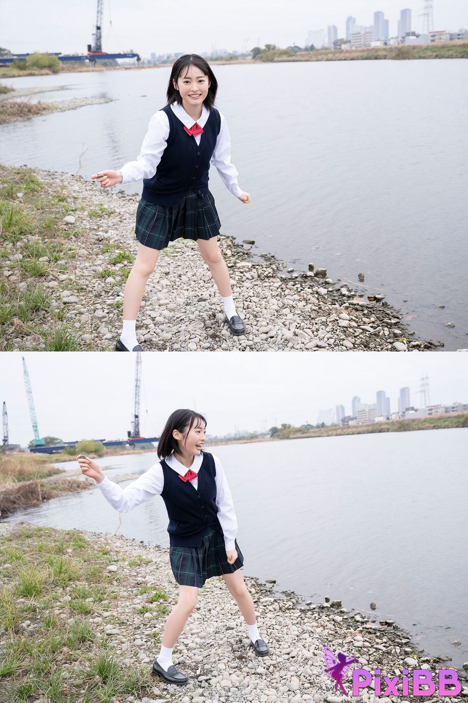 Japanese Idol Miu Shirahama Mito cartoon action digital photo collection Pure White PixiBB.COM 020