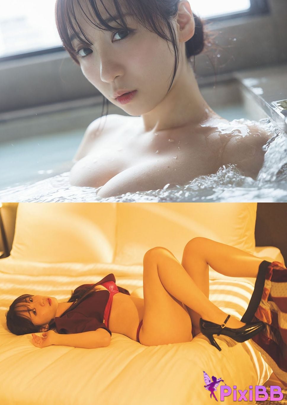 Japanese Idol Moe Iori weekly play plus Other cut collection Taiwan travel diary prologue PHOTO BOOK PixiBB.COM 048