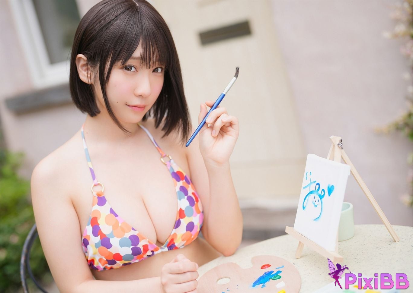 Japanese Idol Moe Iori Harem fetish gravure Tomorrow will be your color too Mei Li Ban 32P PixiBB.COM 017