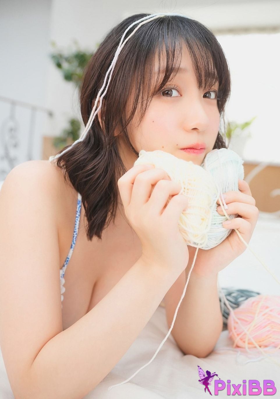 Japanese Idol Moe Iori Harem fetish gravure Tomorrow will be your color too Mei Li Ban 32P PixiBB.COM 035