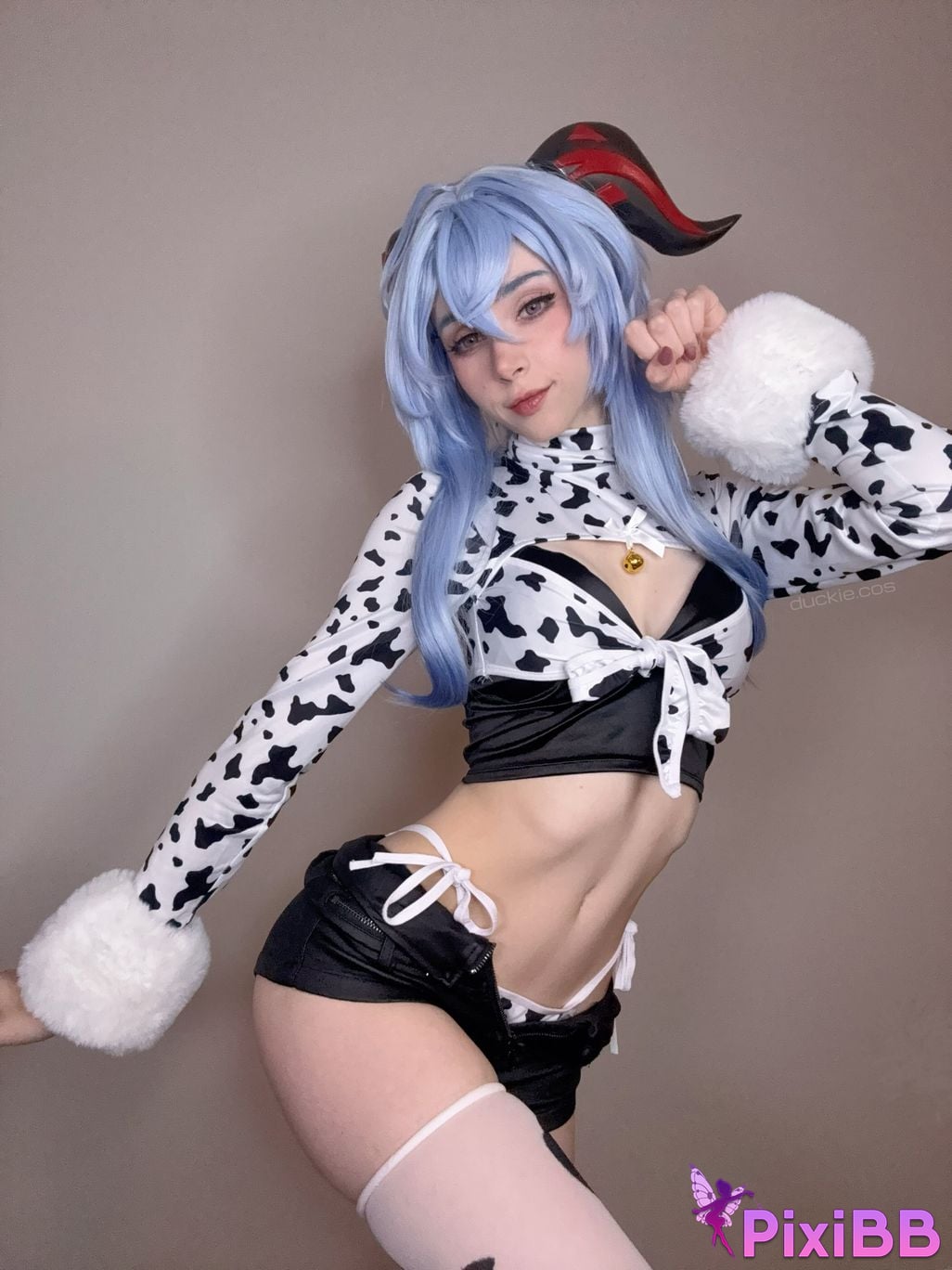 Duckie Cos Ganyu Cow PixiBB.COM 7