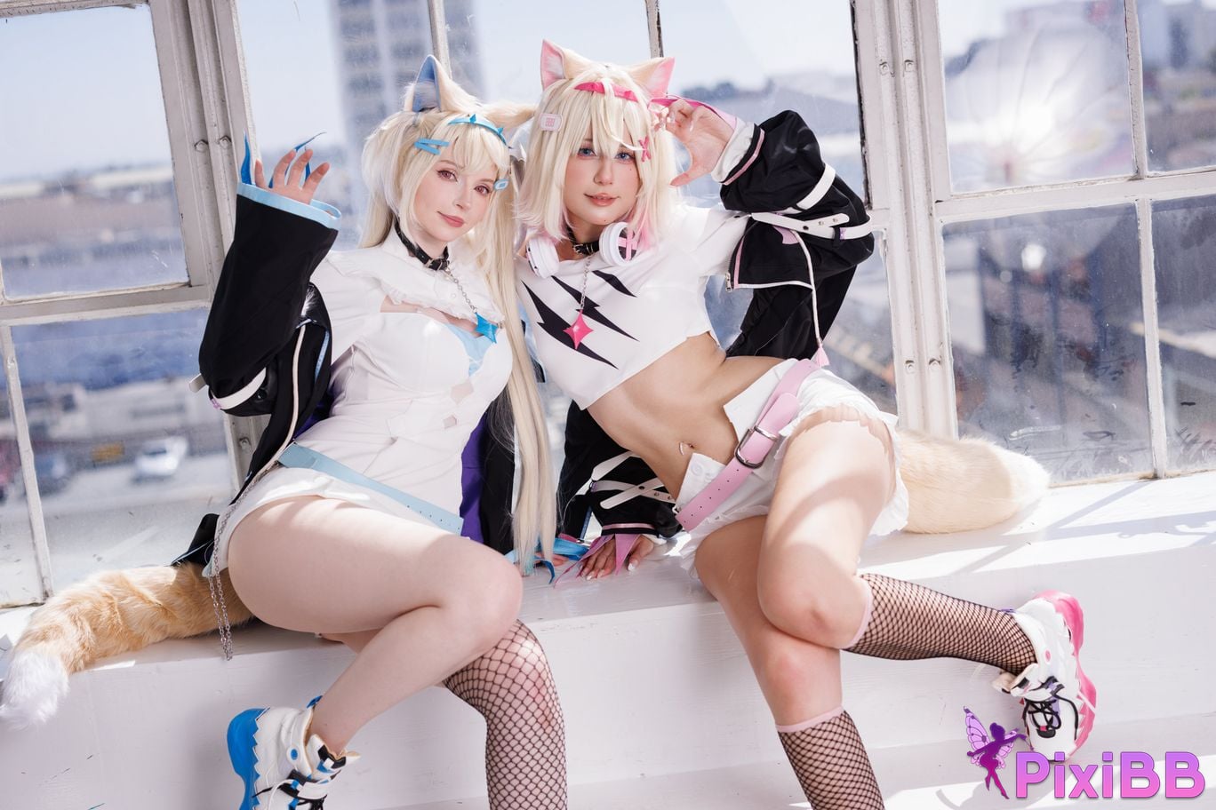 PeachMilky & Jean WanWan Fuwawa Abbysgard & Mocco Abbysgard PixiBB.COM 1