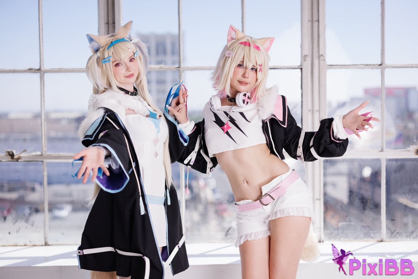 PeachMilky & Jean WanWan Fuwawa Abbysgard & Mocco Abbysgard PixiBB.COM 2